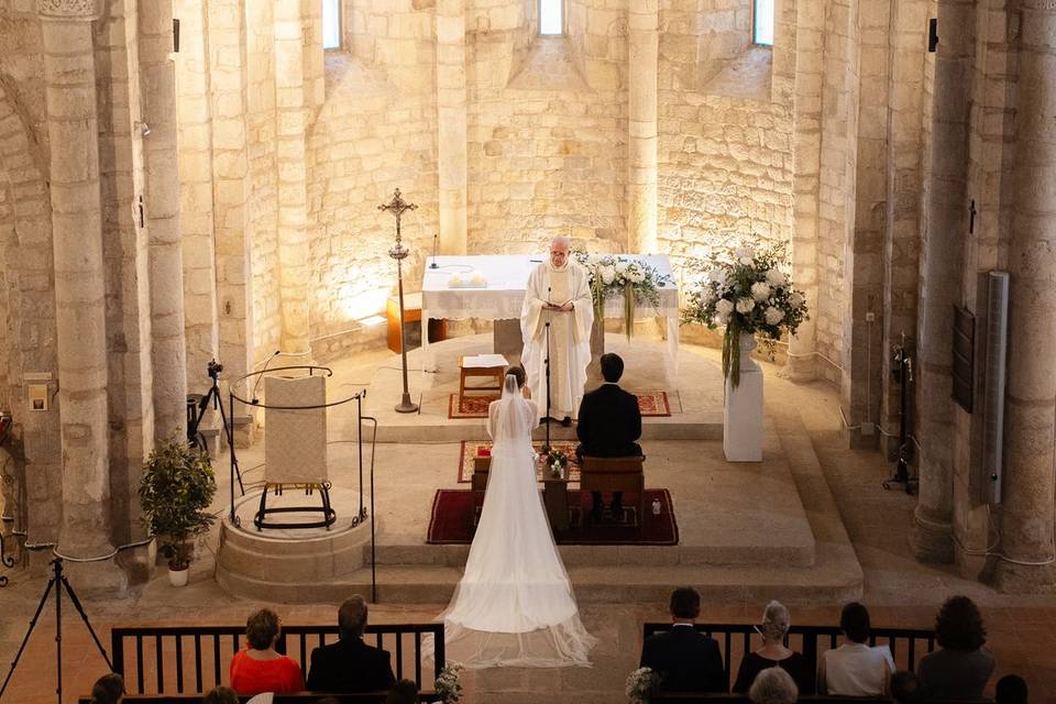 Boda en la iglésia
