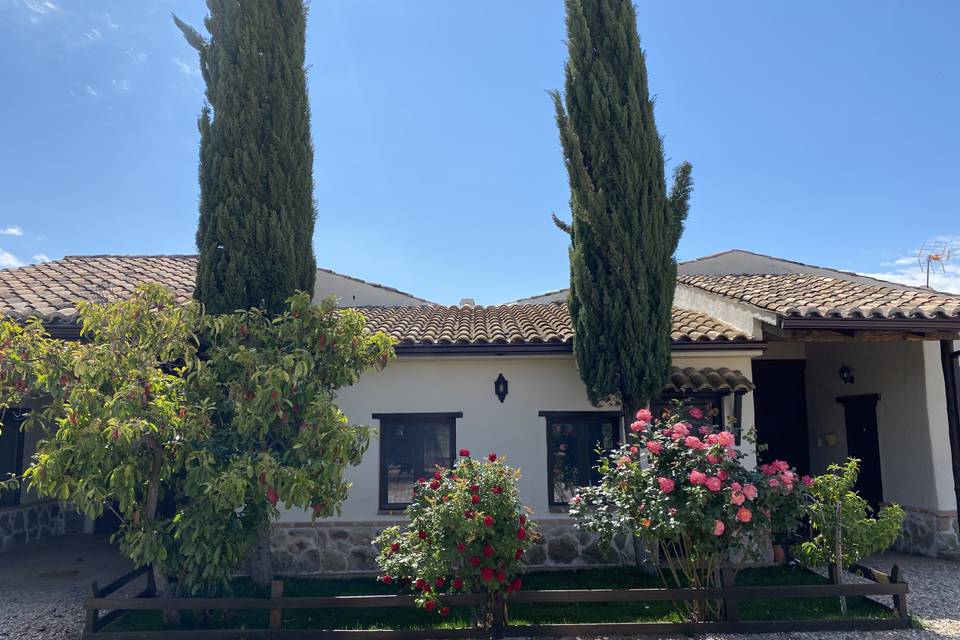 Entrada de la finca