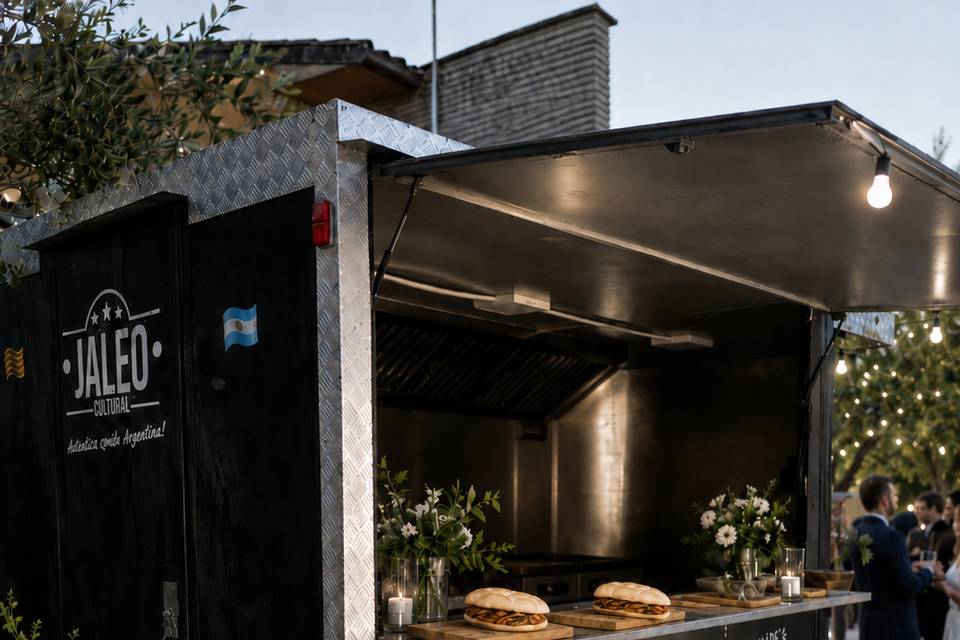 Foodtruck en servicio