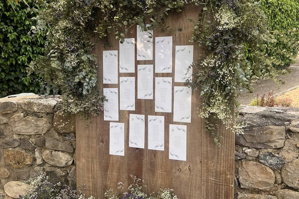 Seating plan