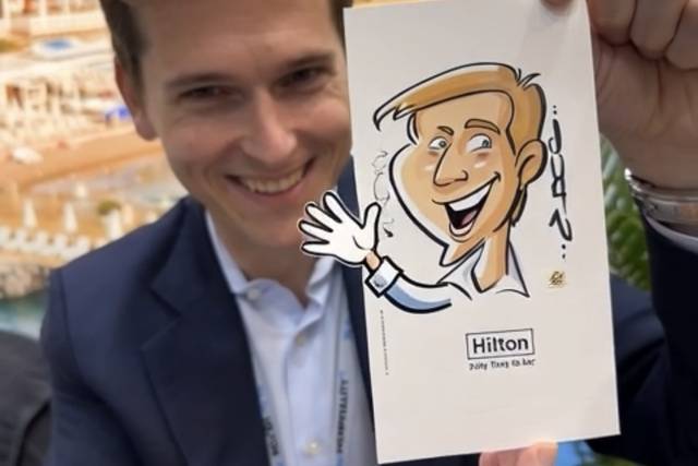 Caricaturas animadas en vivo