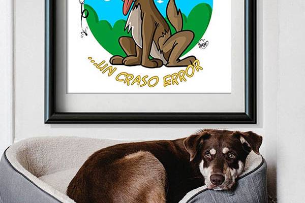 Caricatura de mascota