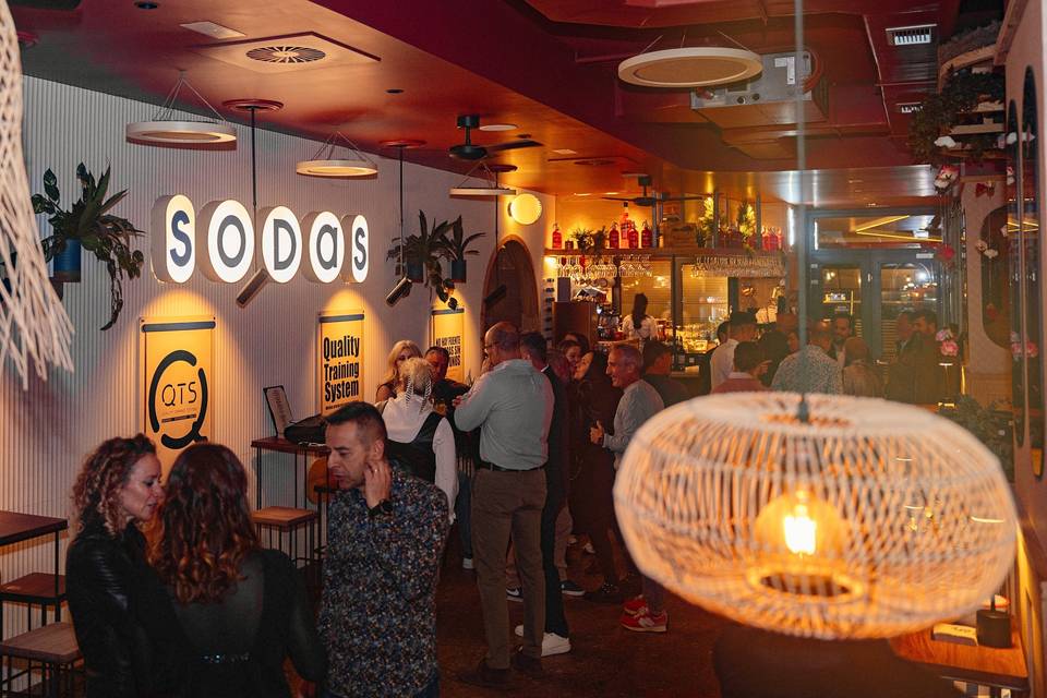 Evento en Soda's