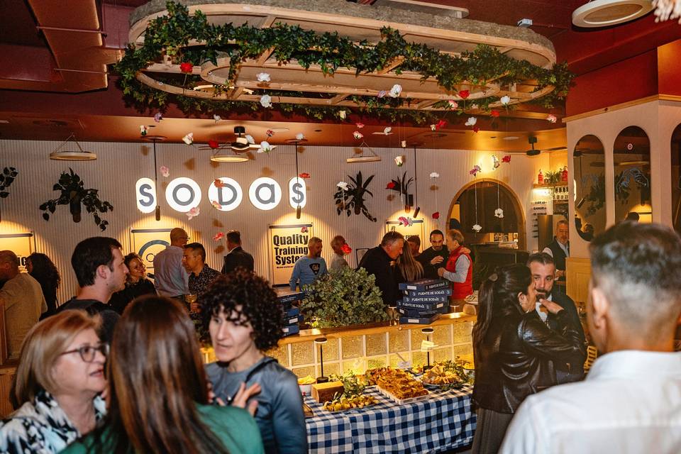 Evento en Soda's 2