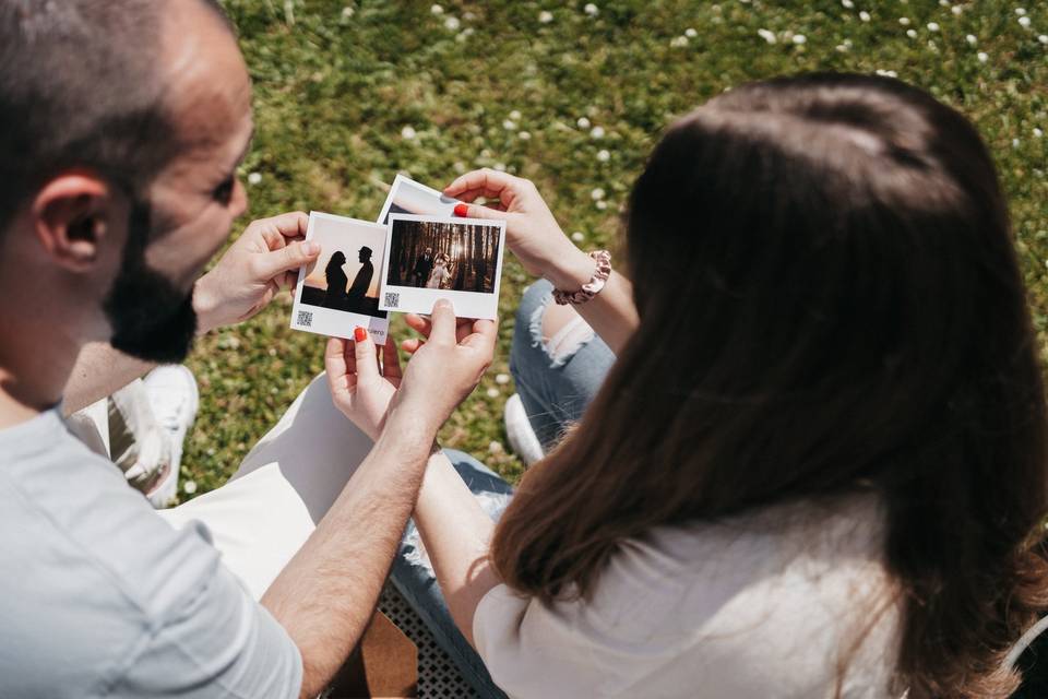 Vídeo fotos de pareja