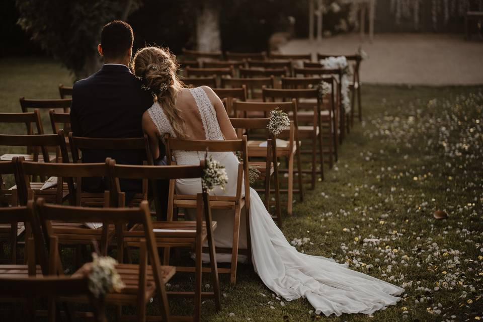 Ceremonia en el jardín