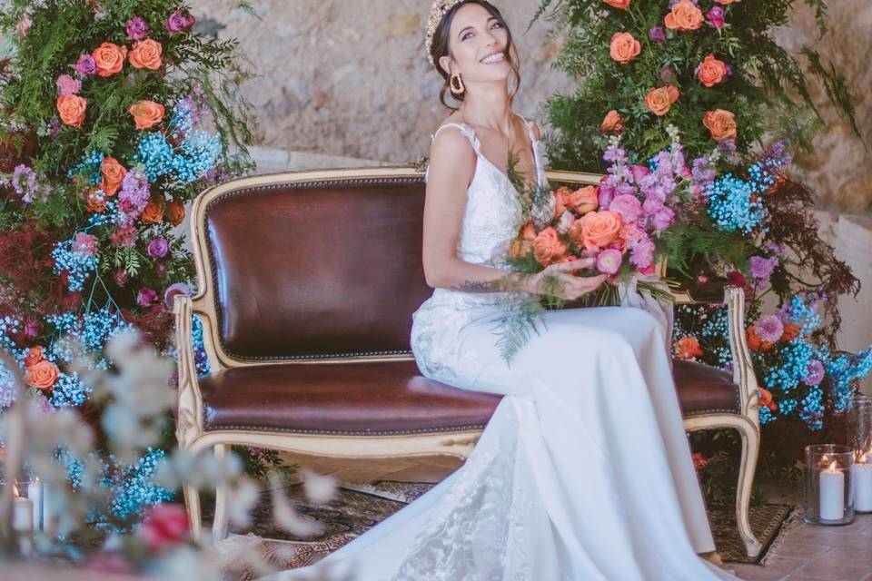 Novia ceremonia