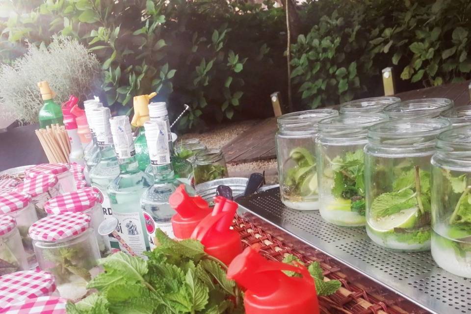 Mojitos de mango y maracuyá