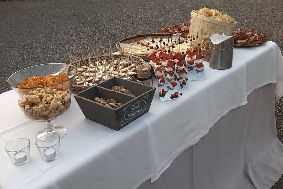 Detalle del aperitivo