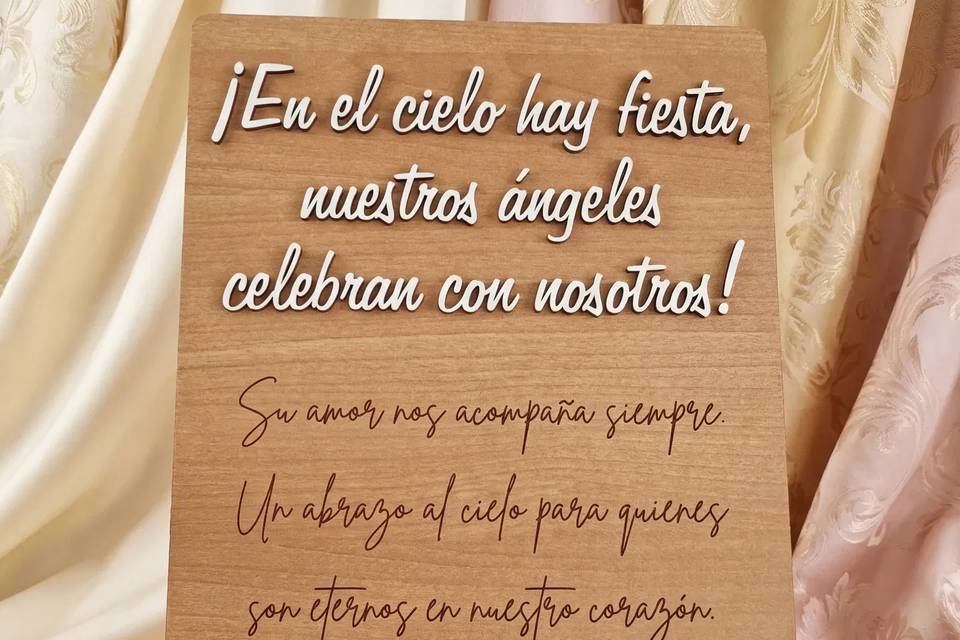 Cartel rincón del recuerdo