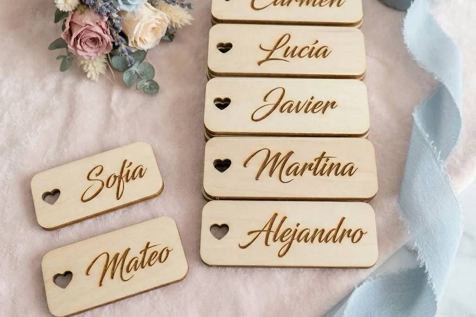 Marcasitios de madera