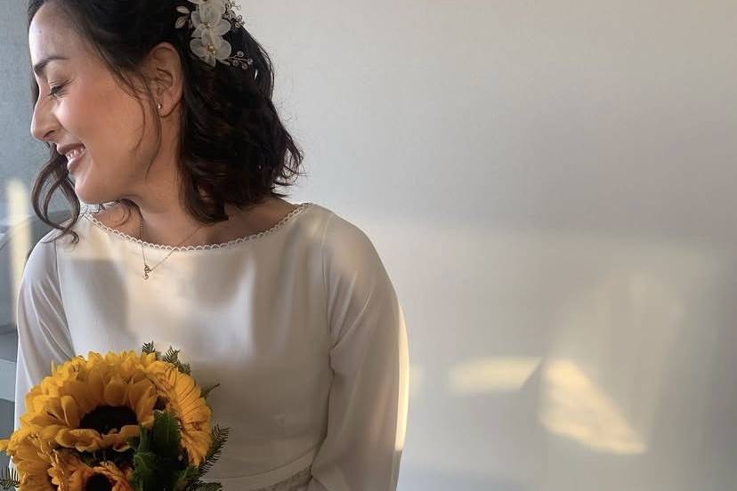 Novia romántica