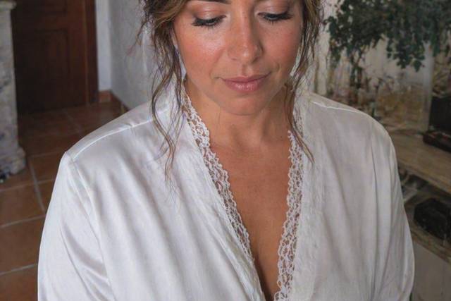 Recogido boda trasero