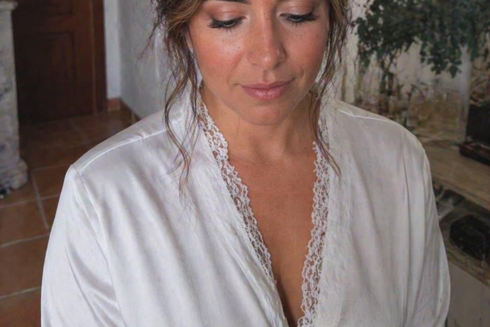 Recogido boda trasero