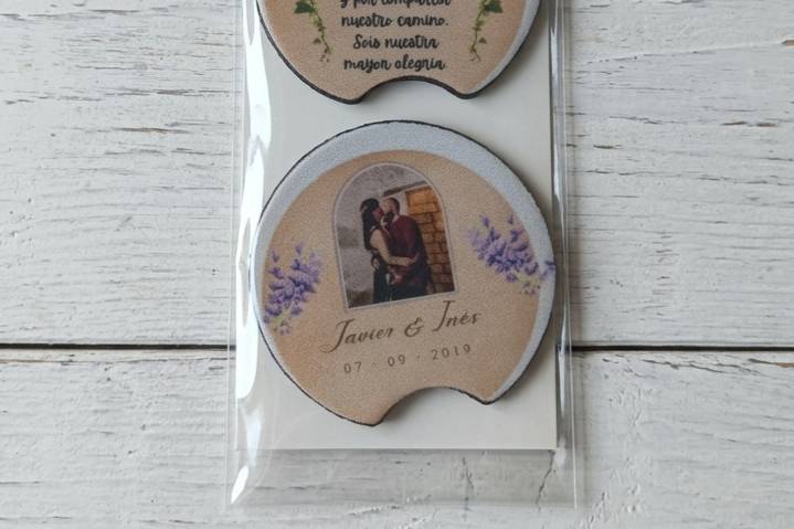 Posavasos coche