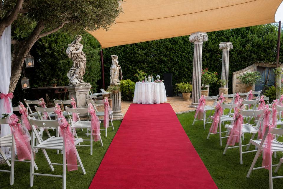 Ceremonia/jardín