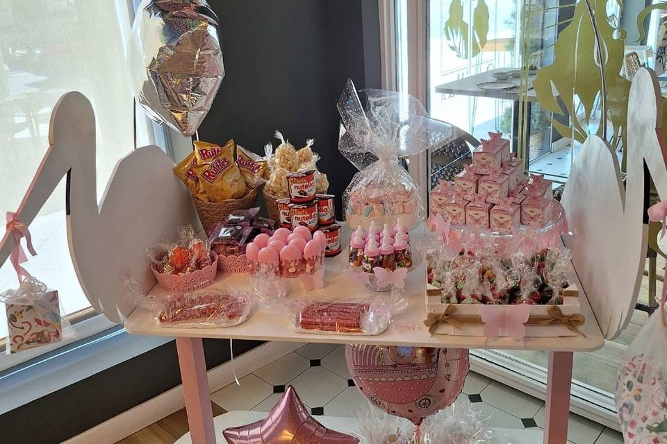 Mesa chuches bautizo