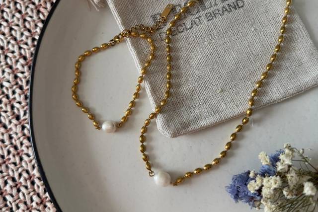 Pack collar y pulsera