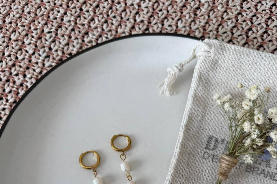 Pendientes boda