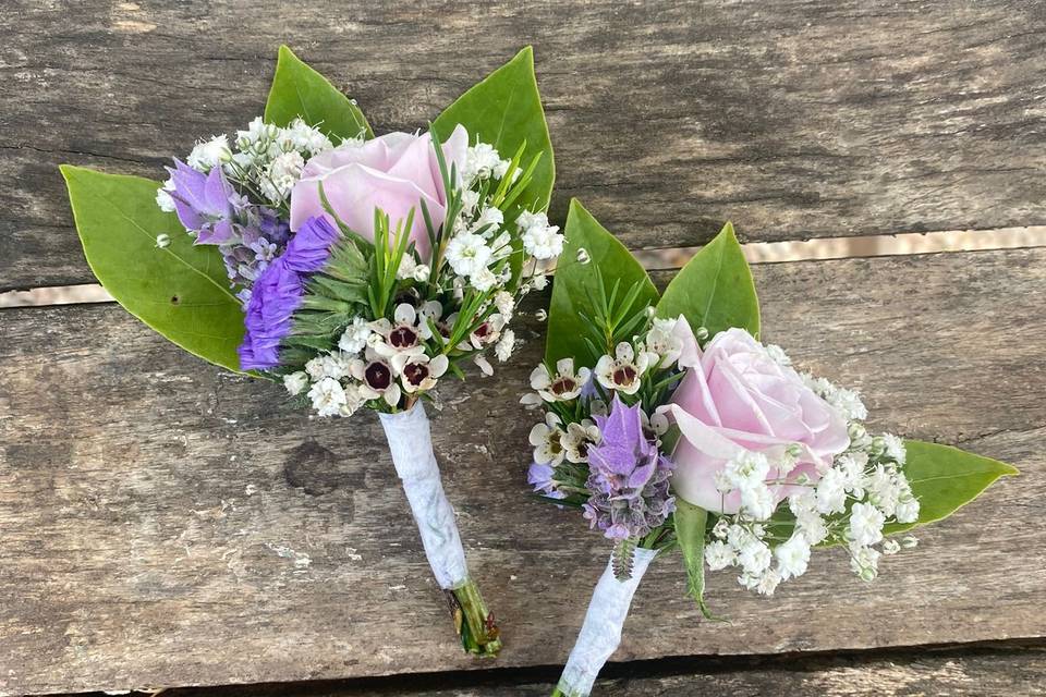 Boutonnière de novio