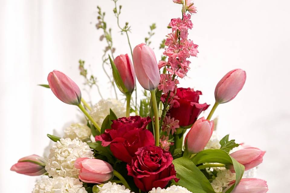 Centro floral flor fresca