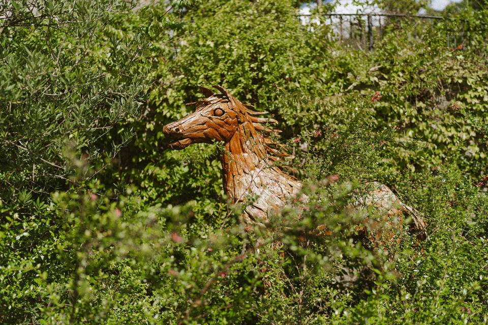Escultura del refugio de anima