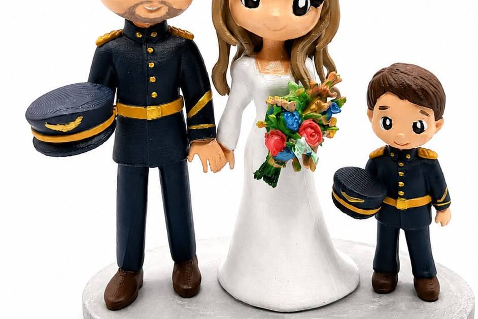 Figura Novios Policía