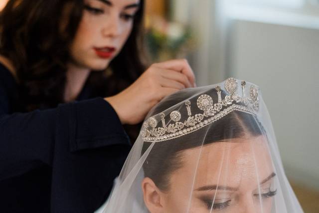 Colocación de velos