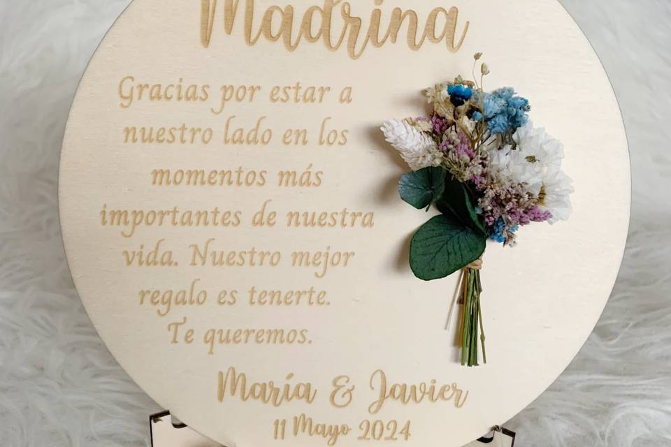 Regalo Madrina flores