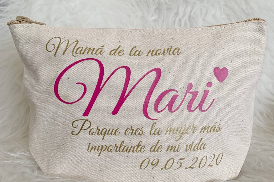 Neceser para la mamá de la novia