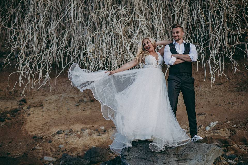 Postboda rural en Tenerife