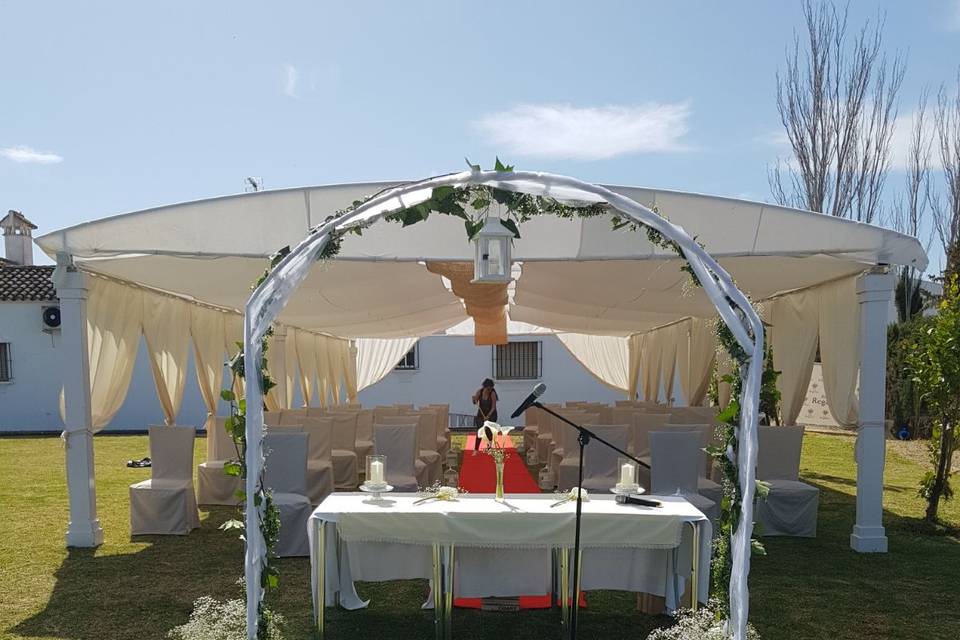 Altar boda civil