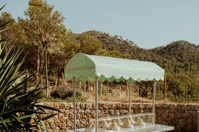 Carrito helados boda