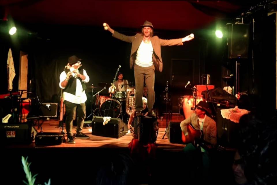 En una sala de conciertos