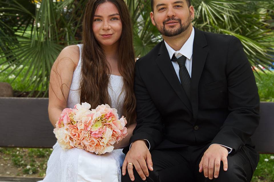 Carlos y Estefanía