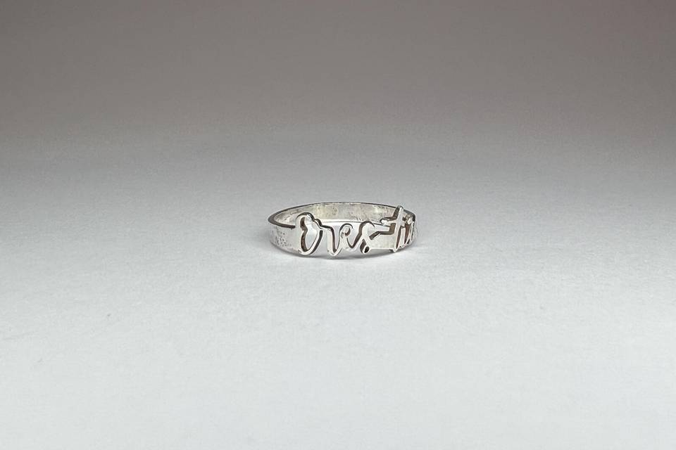 Anillo personalizado