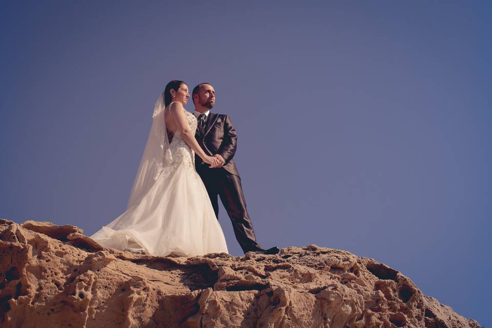 Postboda en la playa