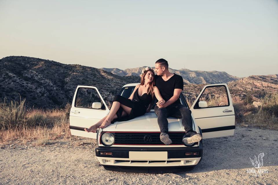 Preboda en el desierto