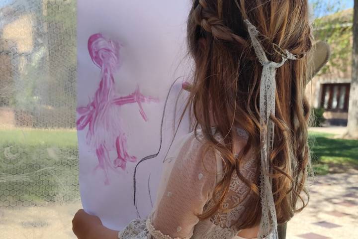 Pequeña artista