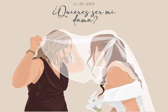 ¿Quieres ser mi dama?