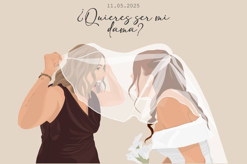 ¿Quieres ser mi dama?