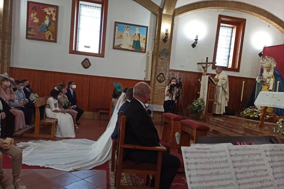 Ceremonia religiosa en Sanlúcar