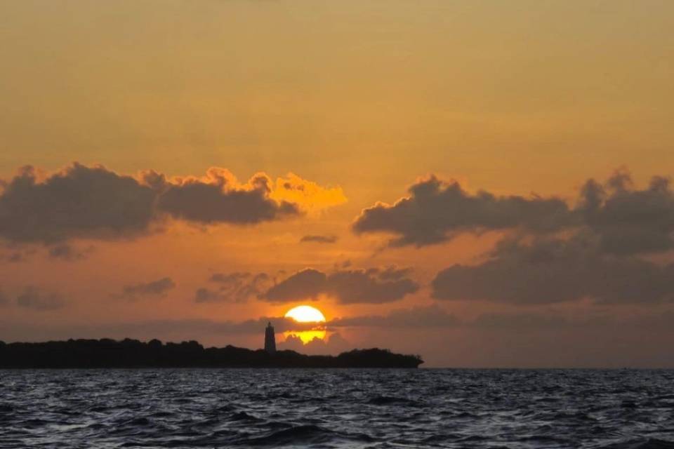 Atardecer en Zanzíbar
