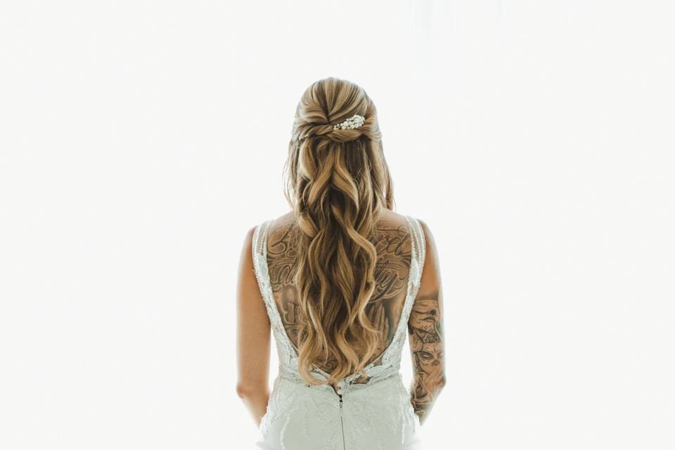 Preparación de la novia