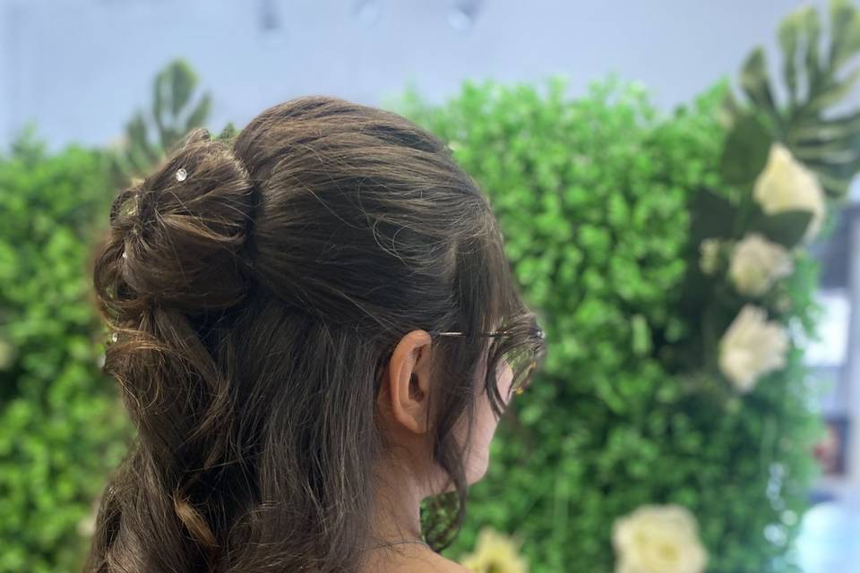 Semi recogido