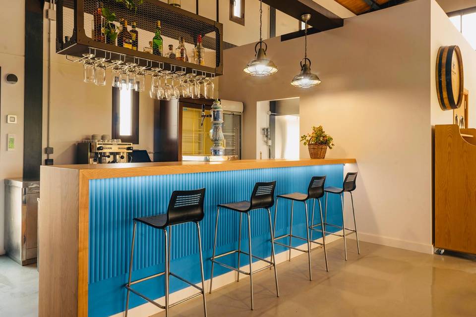 Barra bar interior.