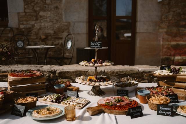 Food buffet reception