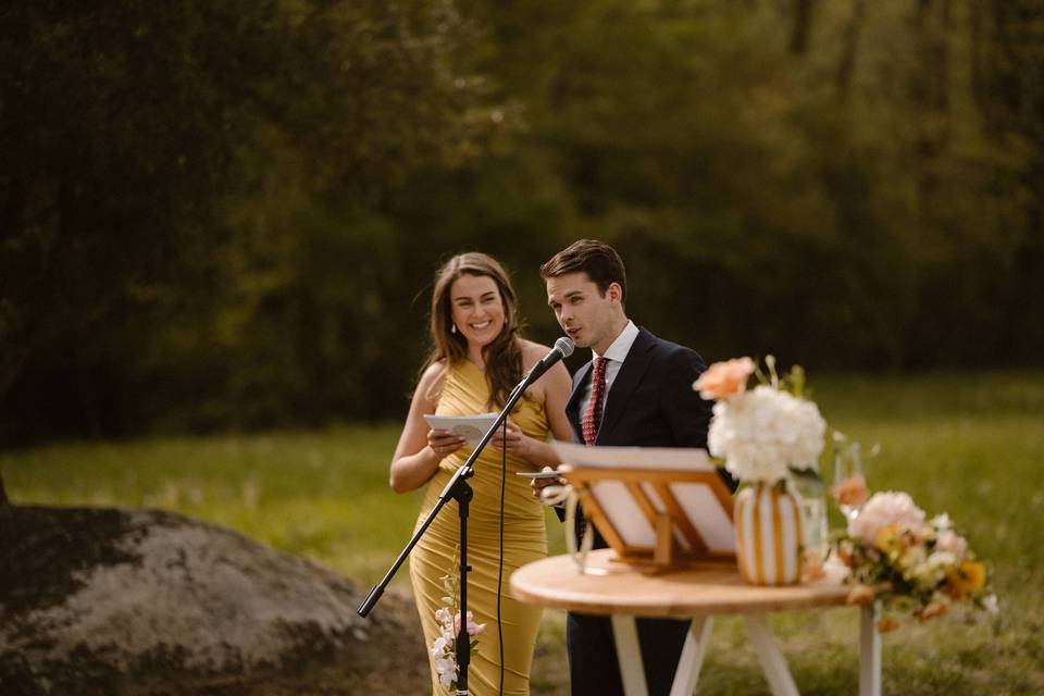 Officiants (symbolic ceremony)