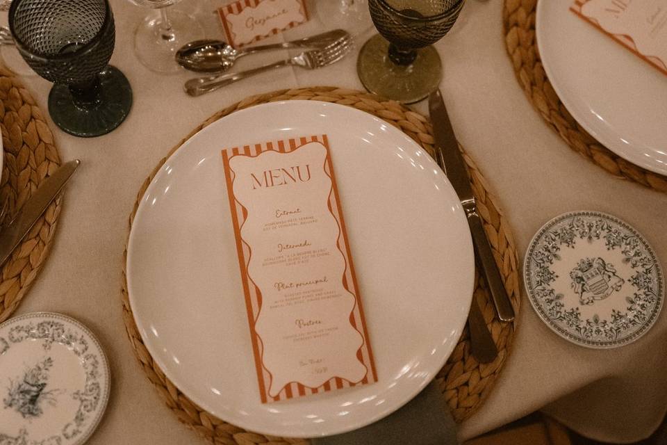 Table styling dinner