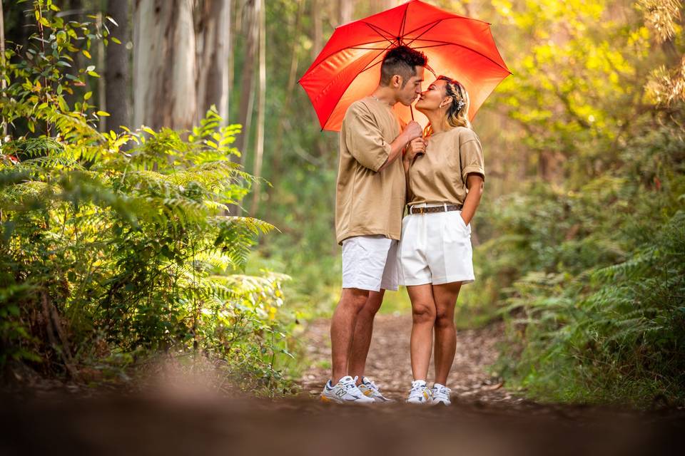 Preboda en el bosque